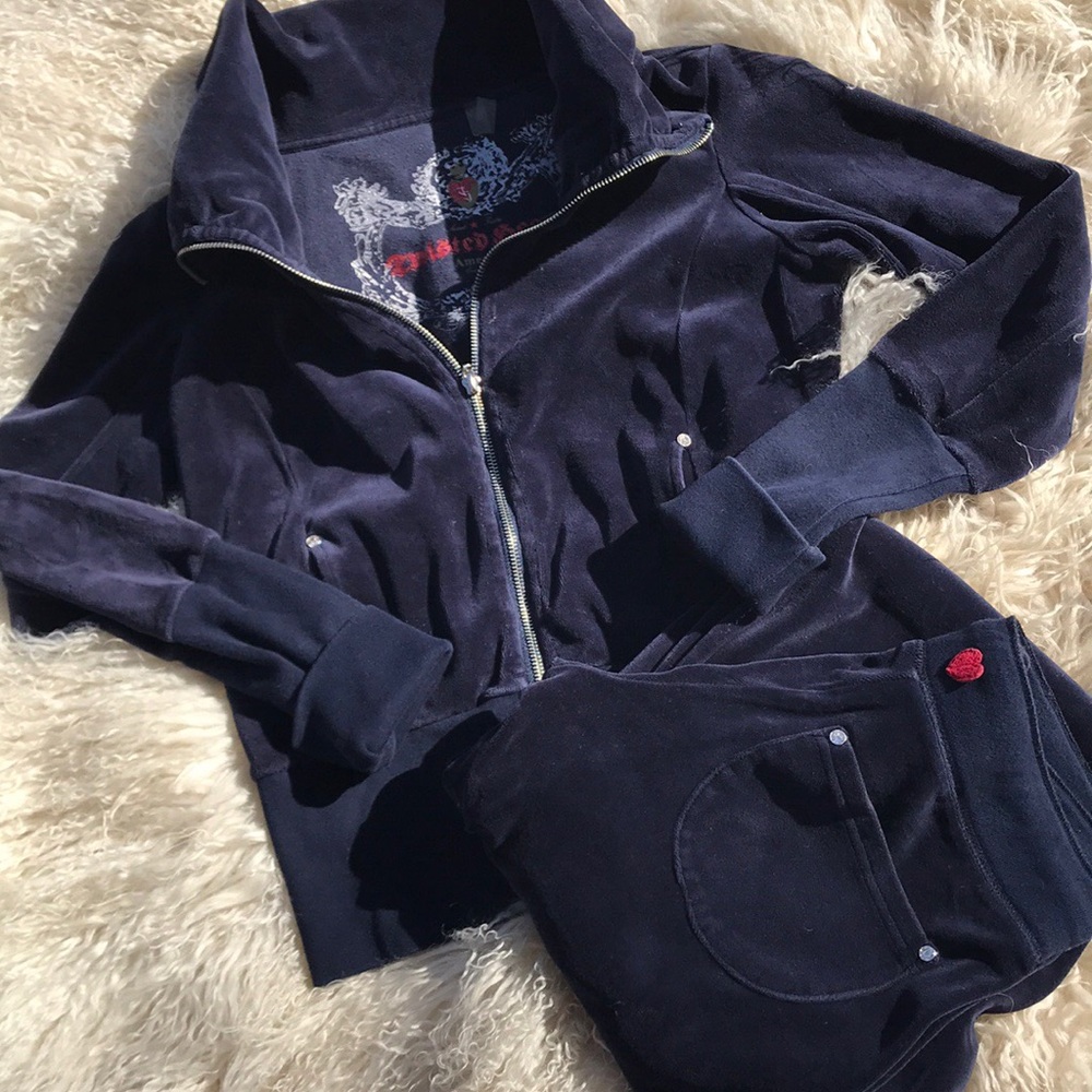 JUICY COUTURE VELOUR SWEAT SUIT